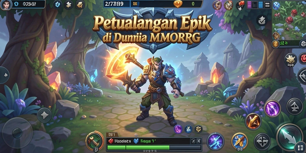 Tampilan gameplay 2739 yang menampilkan aksi epik dalam petualangan MMORPG.