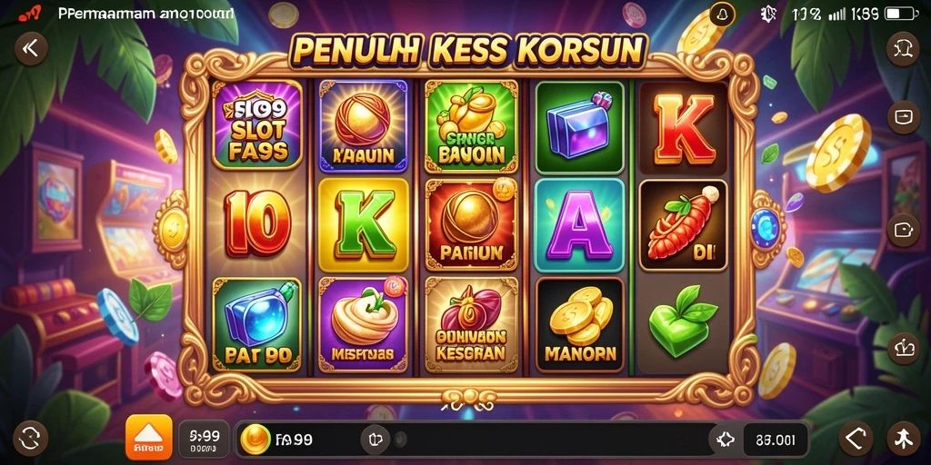 Tampilan menarik dari gameplay FA99 dengan berbagai tema slot.