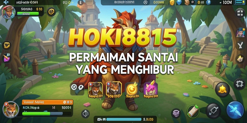 Screenshot HOKI8815 menampilkan momen seru dalam gameplay Casual.