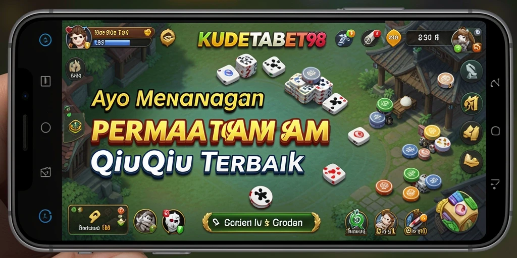 Gameplay QiuQiu yang seru dan menantang di KUDETABET98.