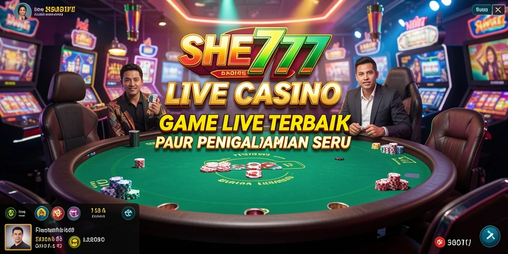 Tampilkan gameplay Live Casino yang mendebarkan dan interaktif.